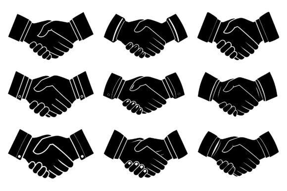 9 Handshake Silhouette Vector Bundle: A Practical Guide for Designers