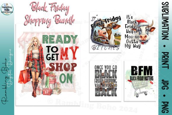 Black Friday Funny Shopping Bundle: A Guide for Creators