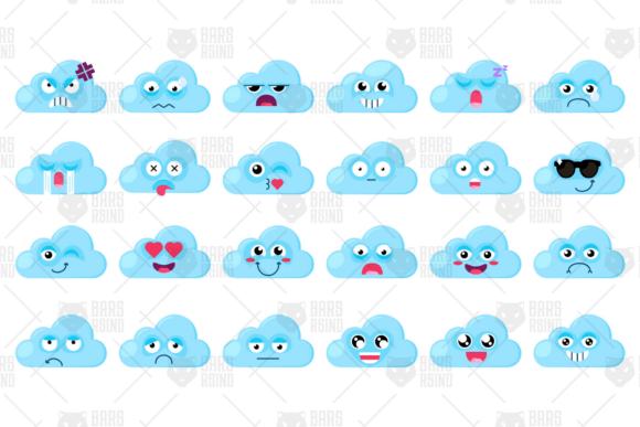 Cloud Emoji Set: A Guide to Selecting and Using Expressive Weather Icons