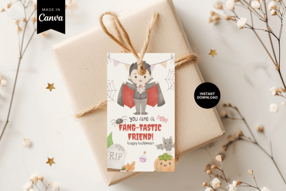 Elevating Event Branding with the Halloween Printable Gift Tag Template