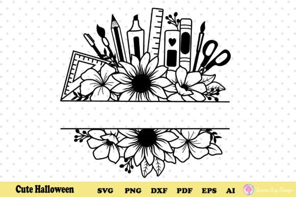 Floral Teacher Svg Teacher Monogram Svg: A Versatile Digital Asset for Creators