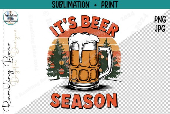 It's Beer Season: Retro Christmas Trees Design Guide