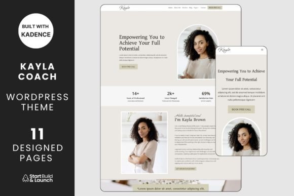 Kayla Coaching WordPress Theme Kadence: A Blueprint for Modern Digital Presence
