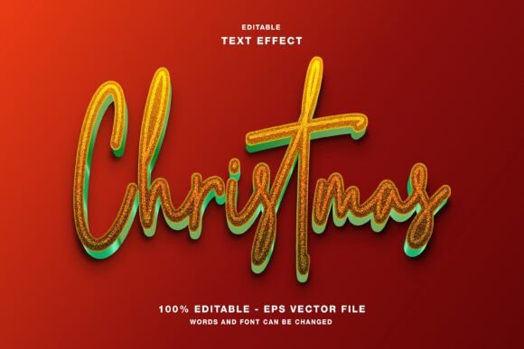 Mastering the Christmas 3D Editable Text Effect for Professional Design Workflows