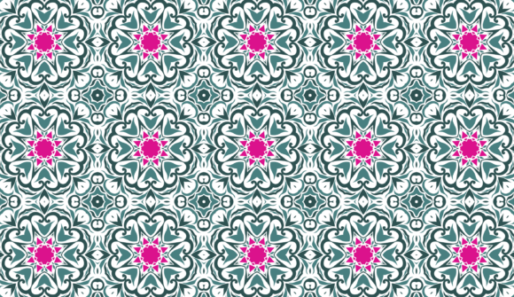Stylish Pattern in Green and Pink Tones: The New Standard for Visual Equilibrium